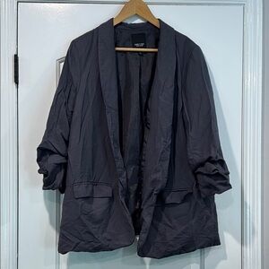 Simply Vera Vera Wang Women's Gray Blazer Size XL